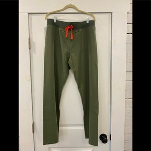 Figs Scrub Pants in Dark Olive (limited edition color)